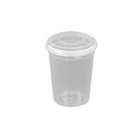 รูปถ้วยพลาสติกเซฟตี้ซีลกลม 200 ml. (RW1604)