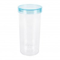 รูปกระบอกขาไก่กลาง 700 ml. + ฝาพีเอล สีฟ้า (RW0777-1)