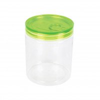 รูปกระป๋องพลาสติก PET Easy Open 419 ml. (ฝาเขียว)