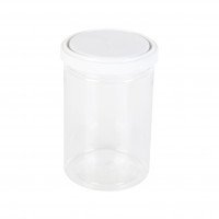 รูปกระป๋องพลาสติก PET Easy open 320 ml. (ฝาขาว)