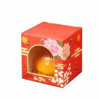 รูปกล่องใส่เค้กโดม ลาย chinese 01