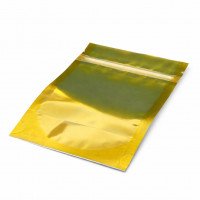 รูปถุงซิปล็อค สีทอง ขนาด 10x15 ซม.