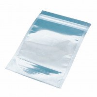 รูปถุงซิปล็อค สีเงิน ขนาด 10x15 ซม.